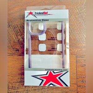 Purple & Clear Phone Case for iPhone 11